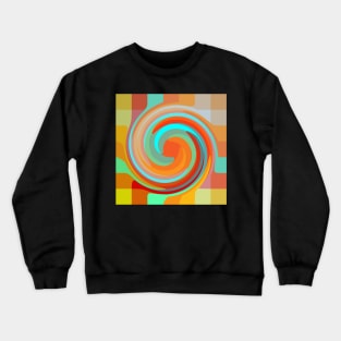 Circle Abstract color pattern Crewneck Sweatshirt